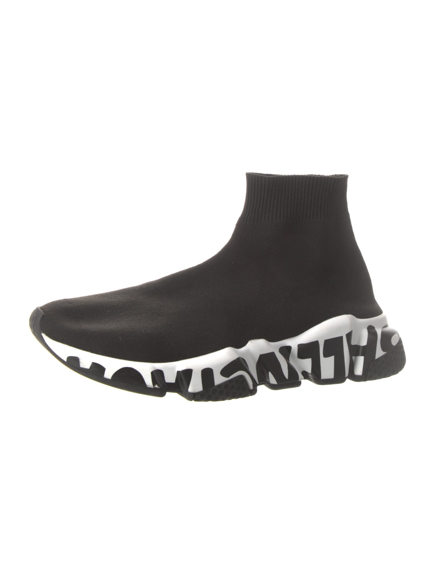 Balenciaga Speed Trainer 'Graffiti' Sock Sneakers