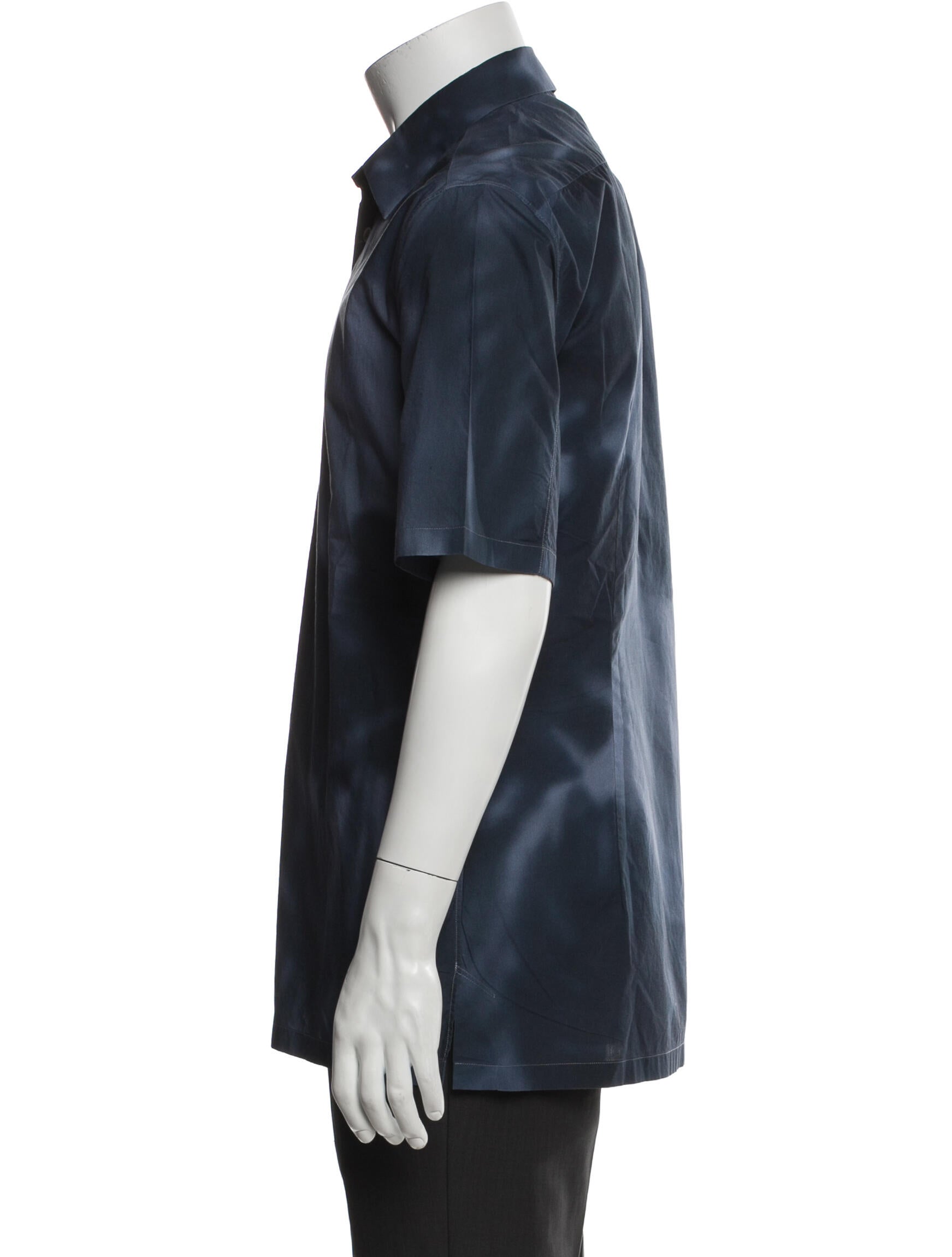 Balenciaga 2015 Tie-Dye Print Shirt