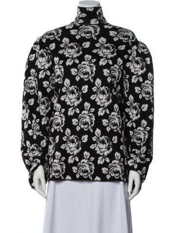 Balenciaga Knitwear 2019 'Floral' Sweater S