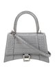 Balenciaga Embossed Leather Top Handle Bag