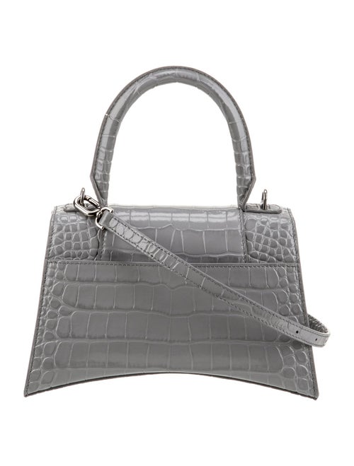Balenciaga Embossed Leather Top Handle Bag