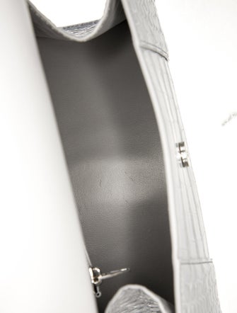 Balenciaga Embossed Leather Top Handle Bag