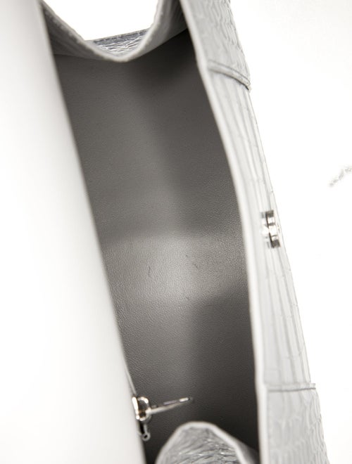 Balenciaga Embossed Leather Top Handle Bag