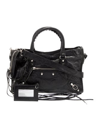 Balenciaga Leather Motocross Classic City
