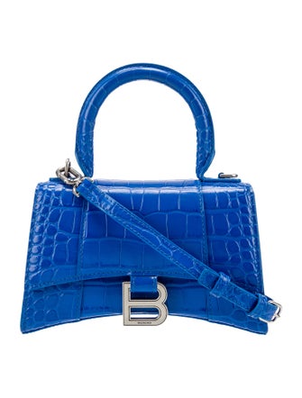 Balenciaga Embossed Leather Hourglass XS