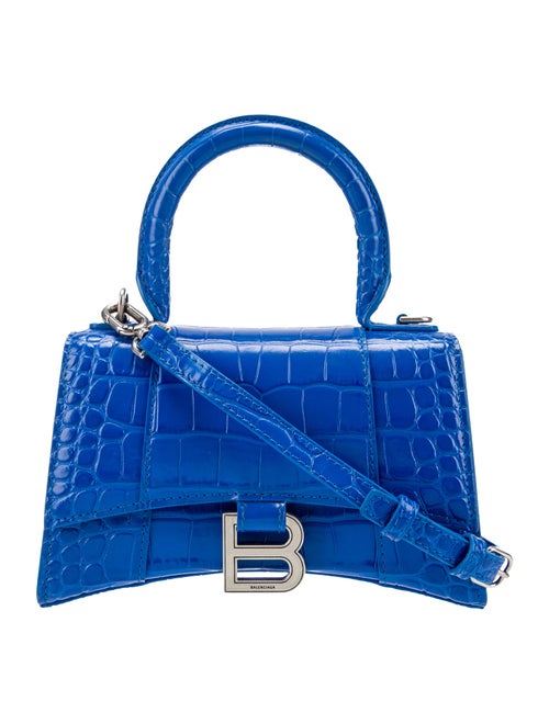 Balenciaga Embossed Leather Hourglass XS