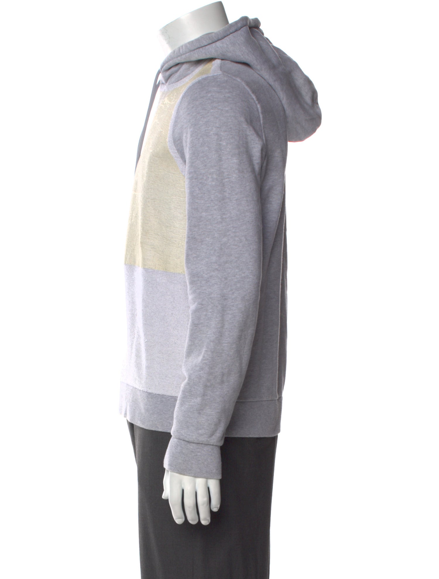 Balenciaga 2014 Colorblock Pattern Hoodie