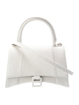 Balenciaga Embossed Leather Hourglass Small