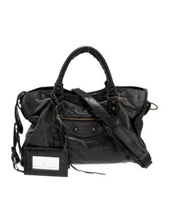 Balenciaga Leather Motocross Classic City Vintage