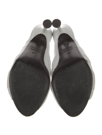 Balenciaga Leather Slides