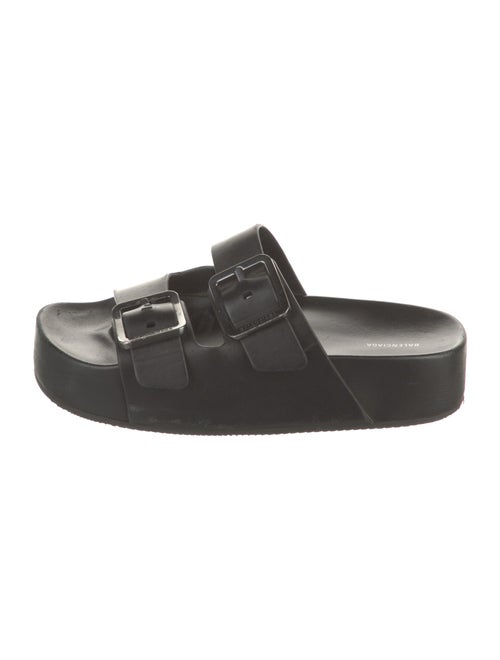 Balenciaga Leather Slides