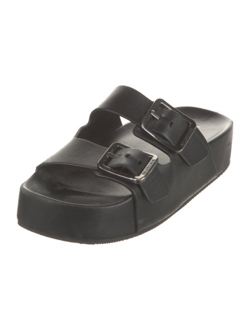 Balenciaga Leather Slides