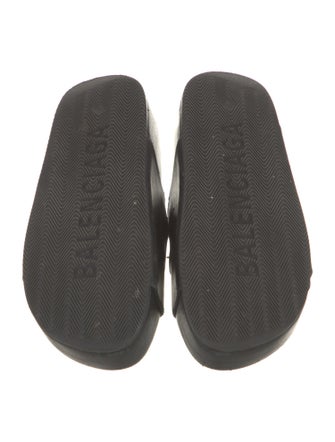 Balenciaga Leather Slides