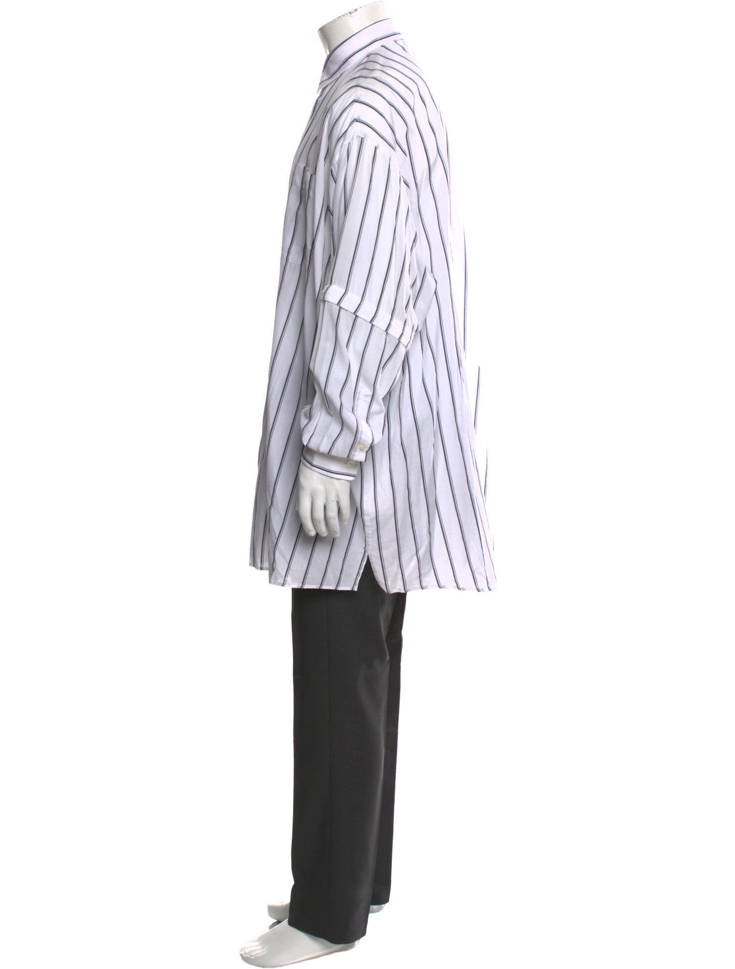 Balenciaga 2017 Striped Shirt