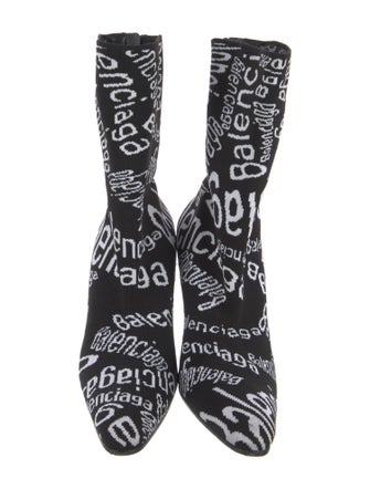 Balenciaga Printed Sock Boots