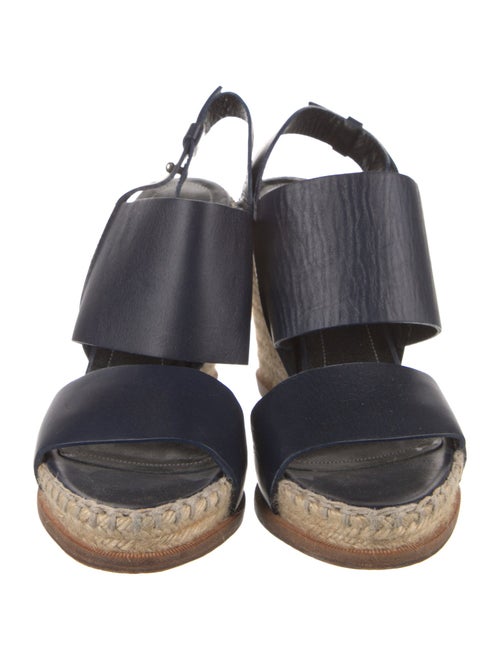 Balenciaga Leather Espadrilles