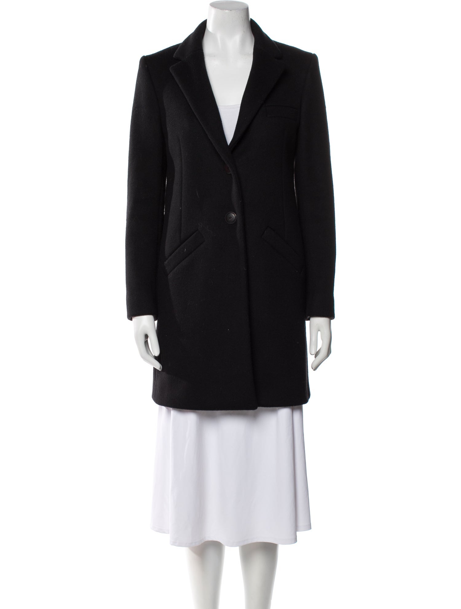 Balenciaga 2014 Virgin Wool Peacoat