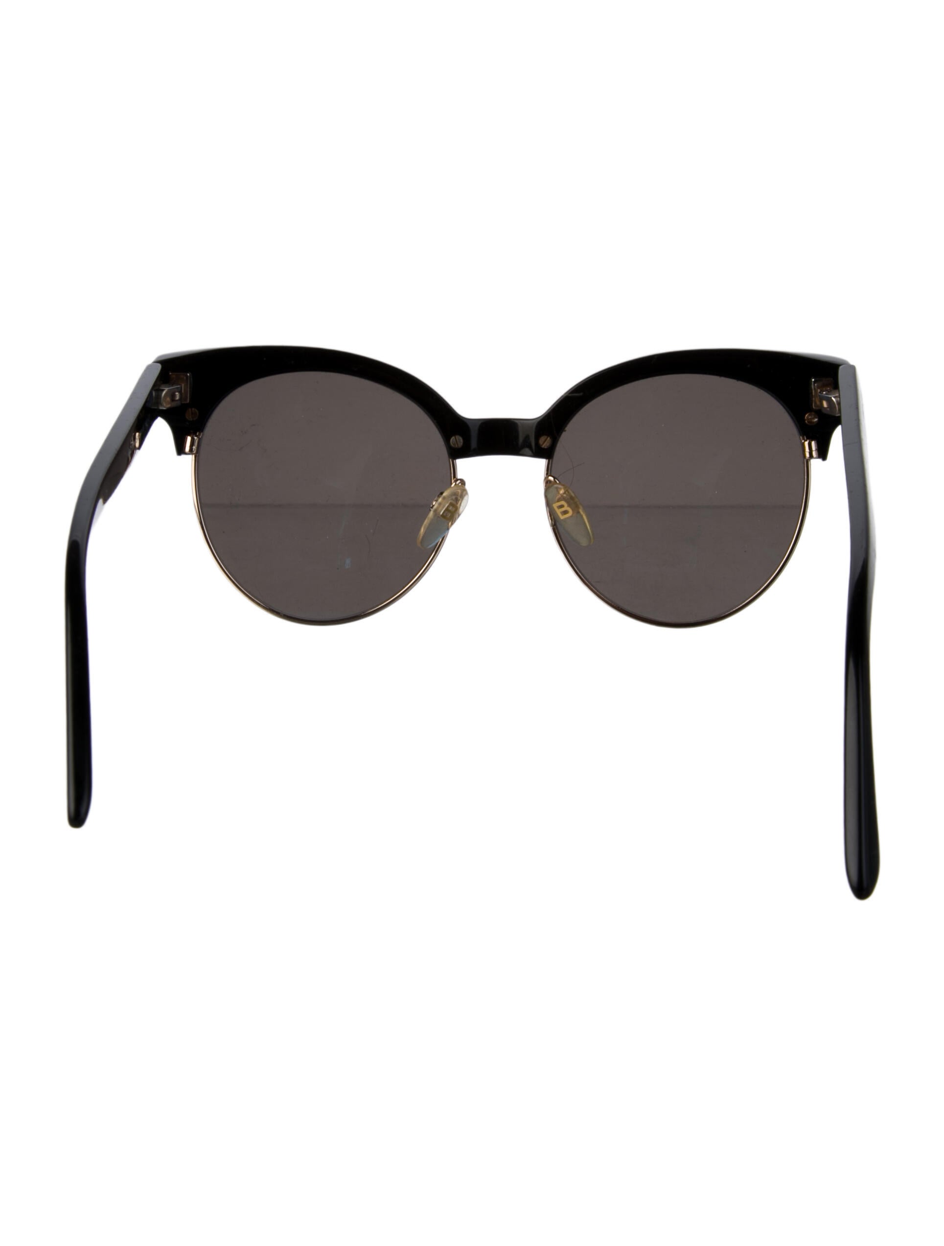 Balenciaga Round Tinted Sunglasses