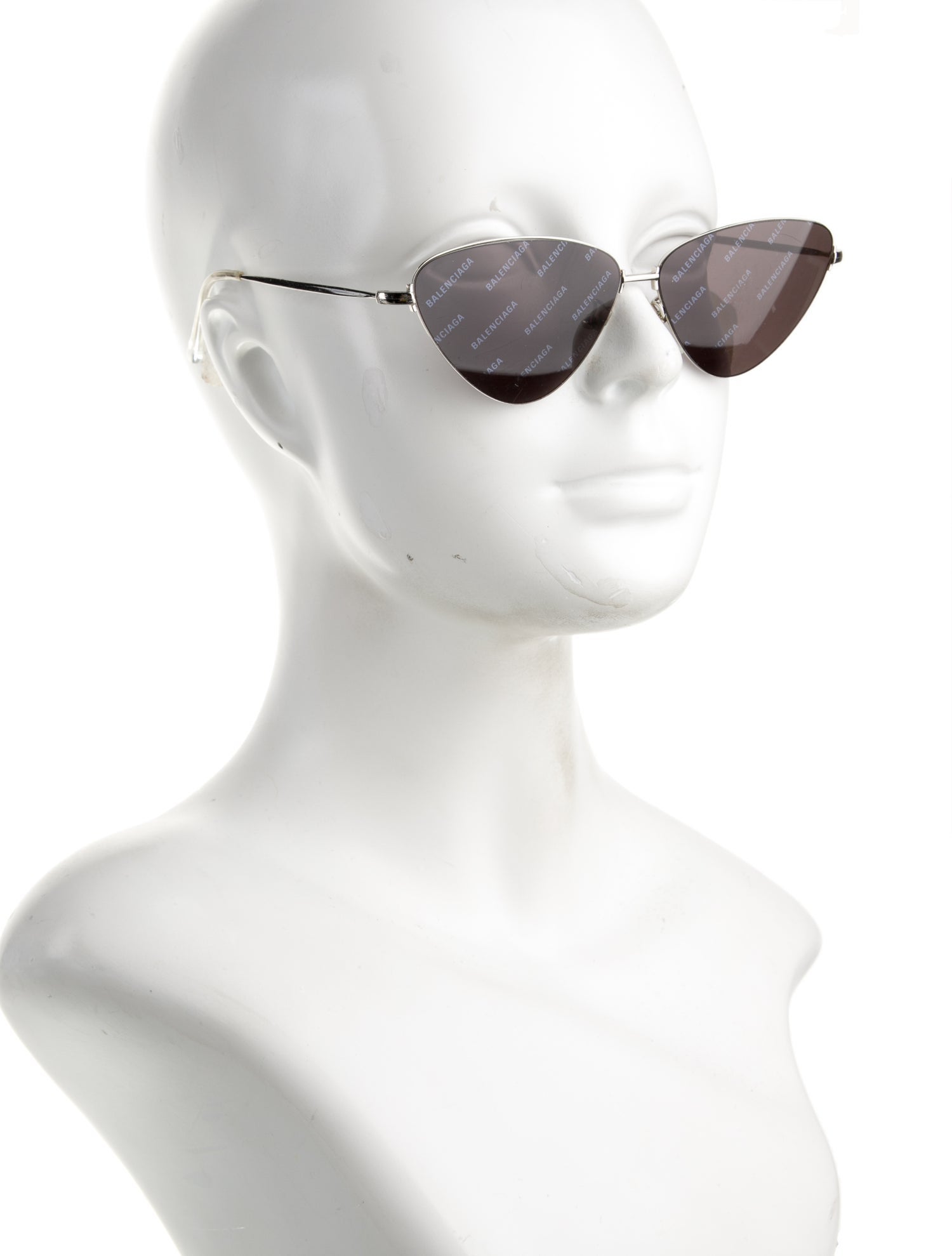 Balenciaga Cat-Eye Tinted Sunglasses