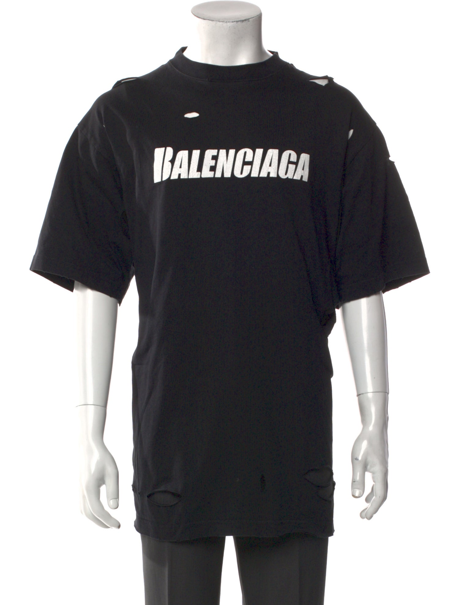 BALENCIAGA::Tシャツ:S[RESALE] Balenciaga 2018 Graphic Print T-Shirt - Red T-Shirts