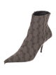Balenciaga Canvas Printed Sock Boots