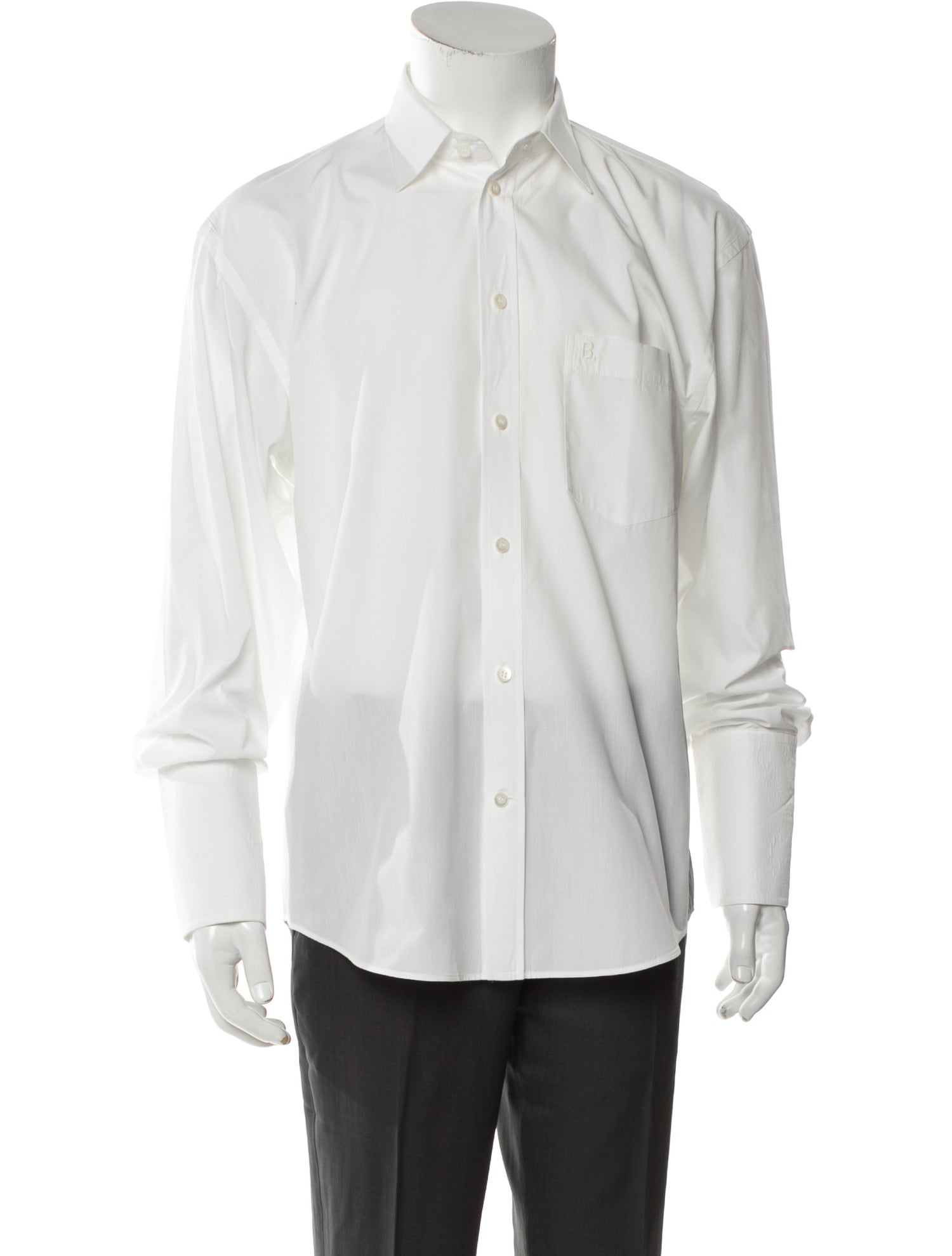 Balenciaga 2020 Long Sleeve Dress Shirt