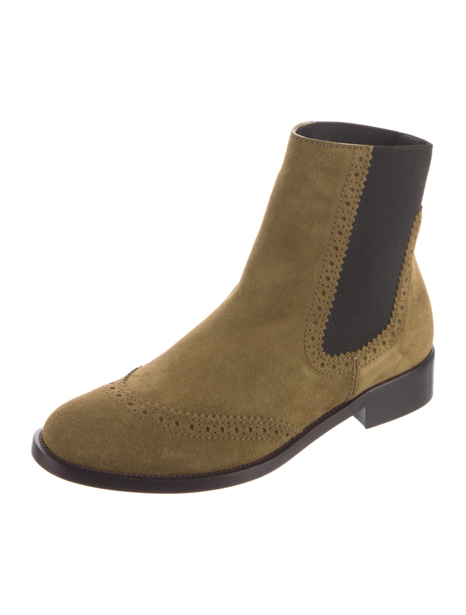 Balenciaga Suede Chelsea Boots