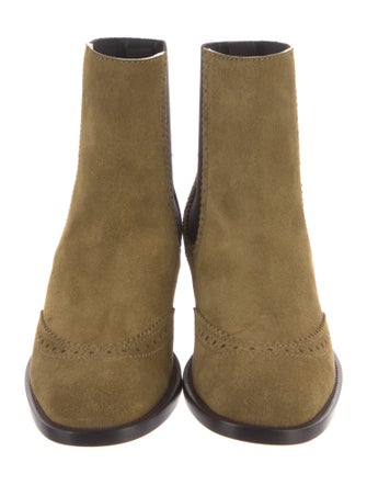 Balenciaga Suede Chelsea Boots