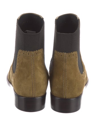 Balenciaga Suede Chelsea Boots