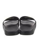Balenciaga Signature Logo Rubber Slides