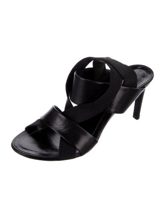 Balenciaga Leather Slides