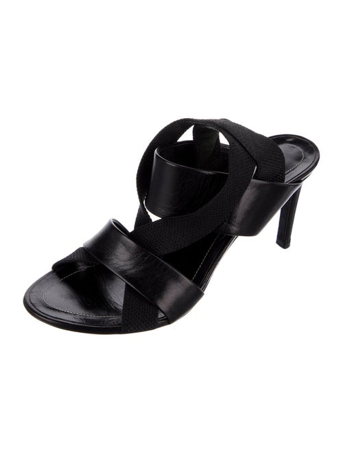 Balenciaga Leather Slides