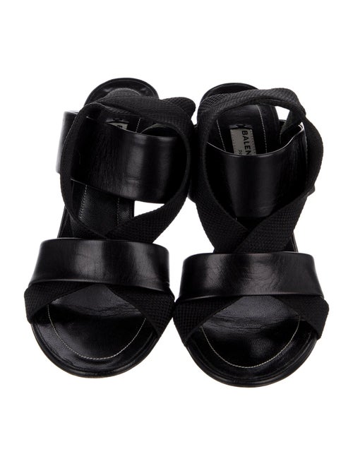 Balenciaga Leather Slides
