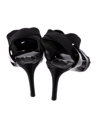 Balenciaga Leather Slides