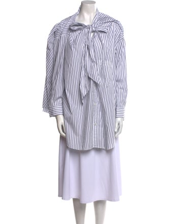 Balenciaga 2022 Striped Tunic