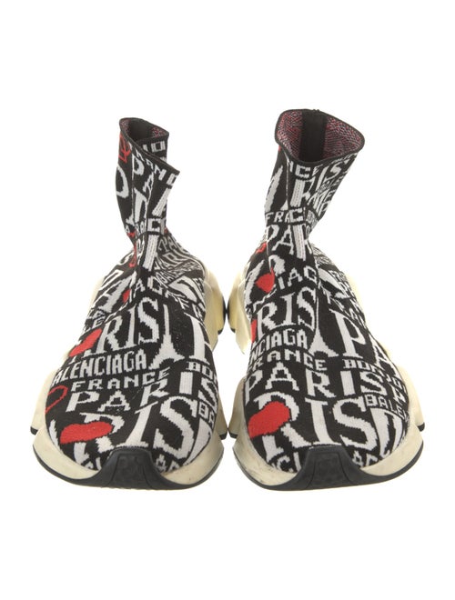 Balenciaga Speed Trainer 'Bonjour Paris' Sock Sneakers