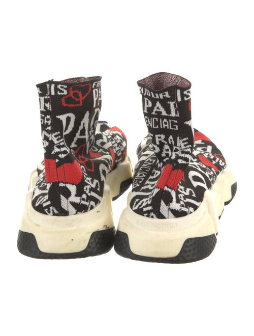 Balenciaga Speed Trainer 'Bonjour Paris' Sock Sneakers