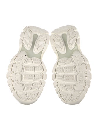 Balenciaga Leather Cutout Accent Slides