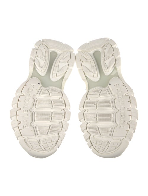 Balenciaga Leather Cutout Accent Slides