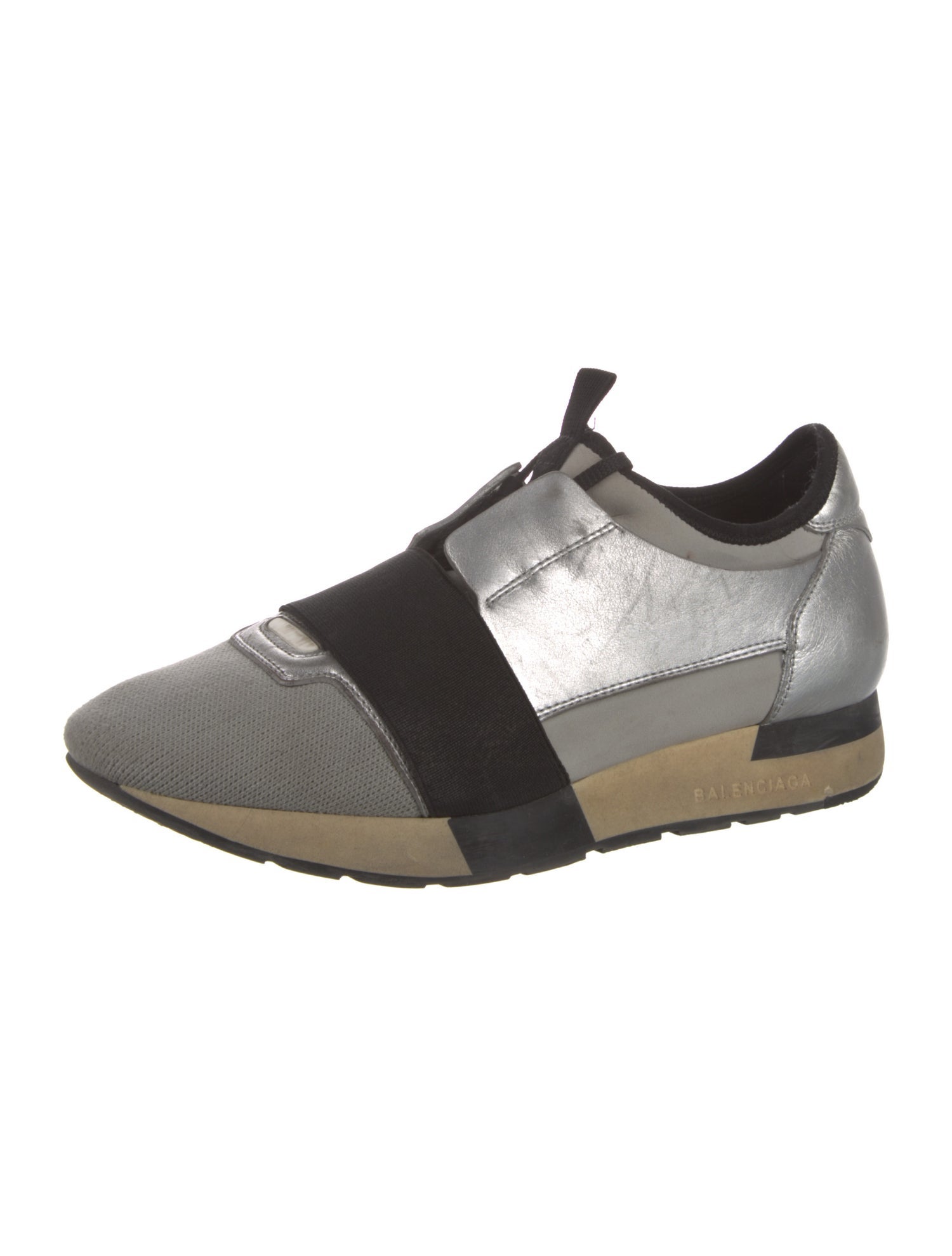 Balenciaga Race Runner 'Grey Silver' Sneakers