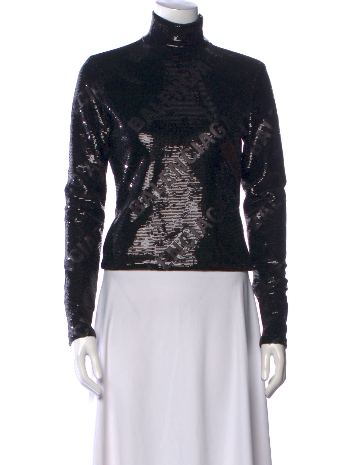 Balenciaga 2023 Printed Top