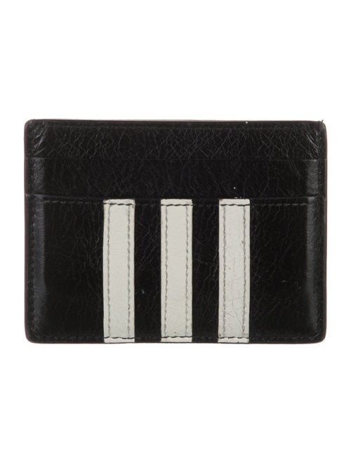 Balenciaga x adidas Leather Printed Card Holder