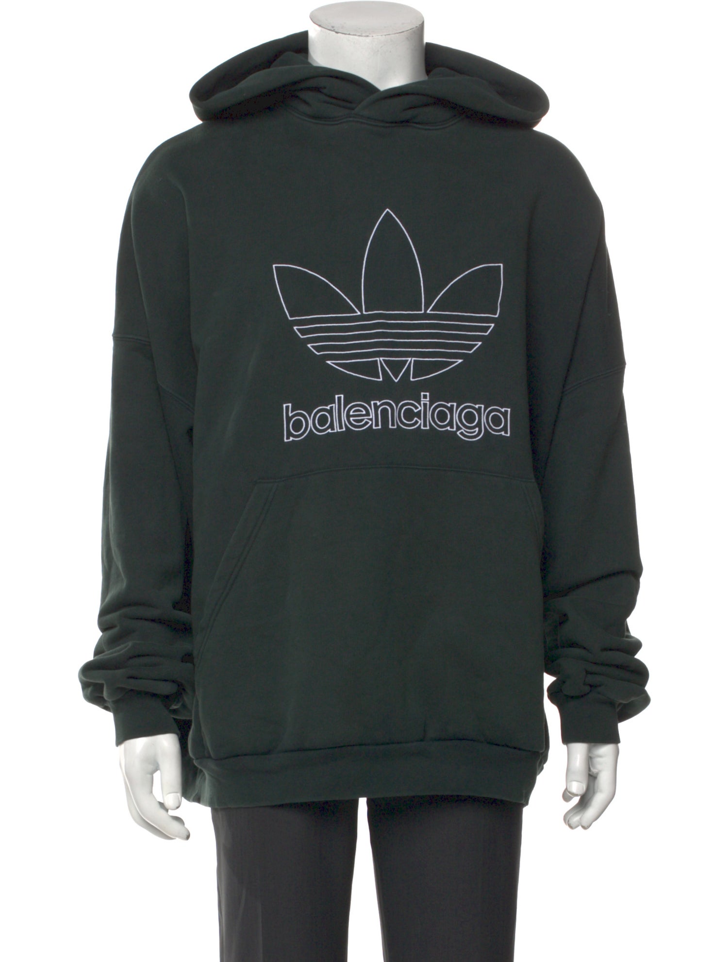 Balenciaga x adidas 2022 Graphic Print Hoodie