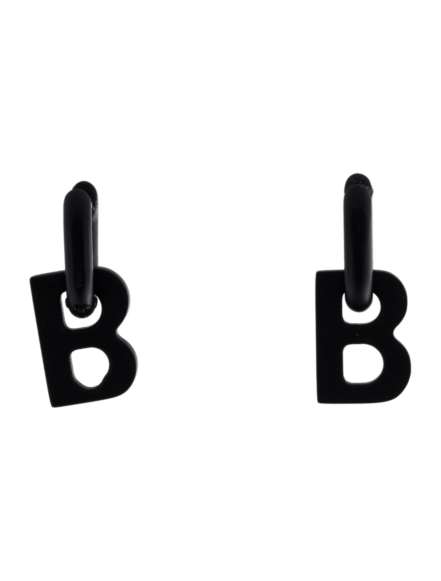 Balenciaga XS B Chain Earrings