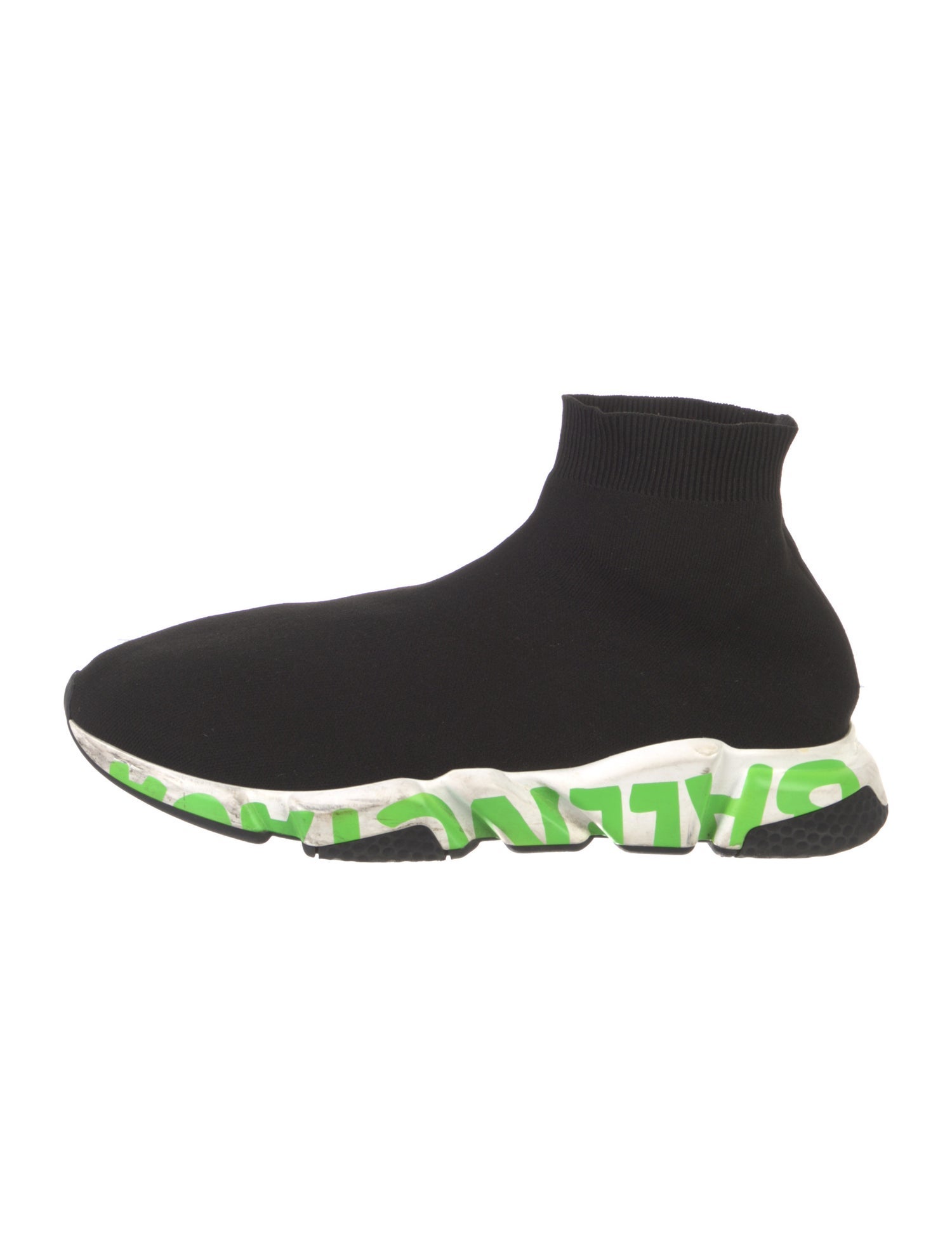 Balenciaga Speed Trainer 'Graffiti' Sock Sneakers