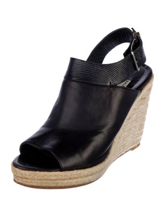 Balenciaga Leather Slingback Pumps