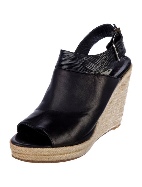 Balenciaga Leather Slingback Pumps