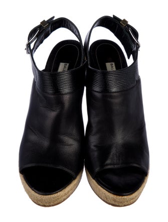 Balenciaga Leather Slingback Pumps