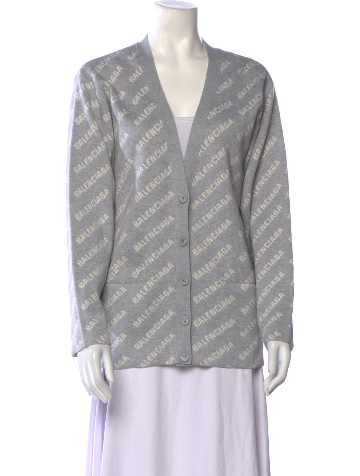Balenciaga 2022 Printed Sweater w/ Tags
