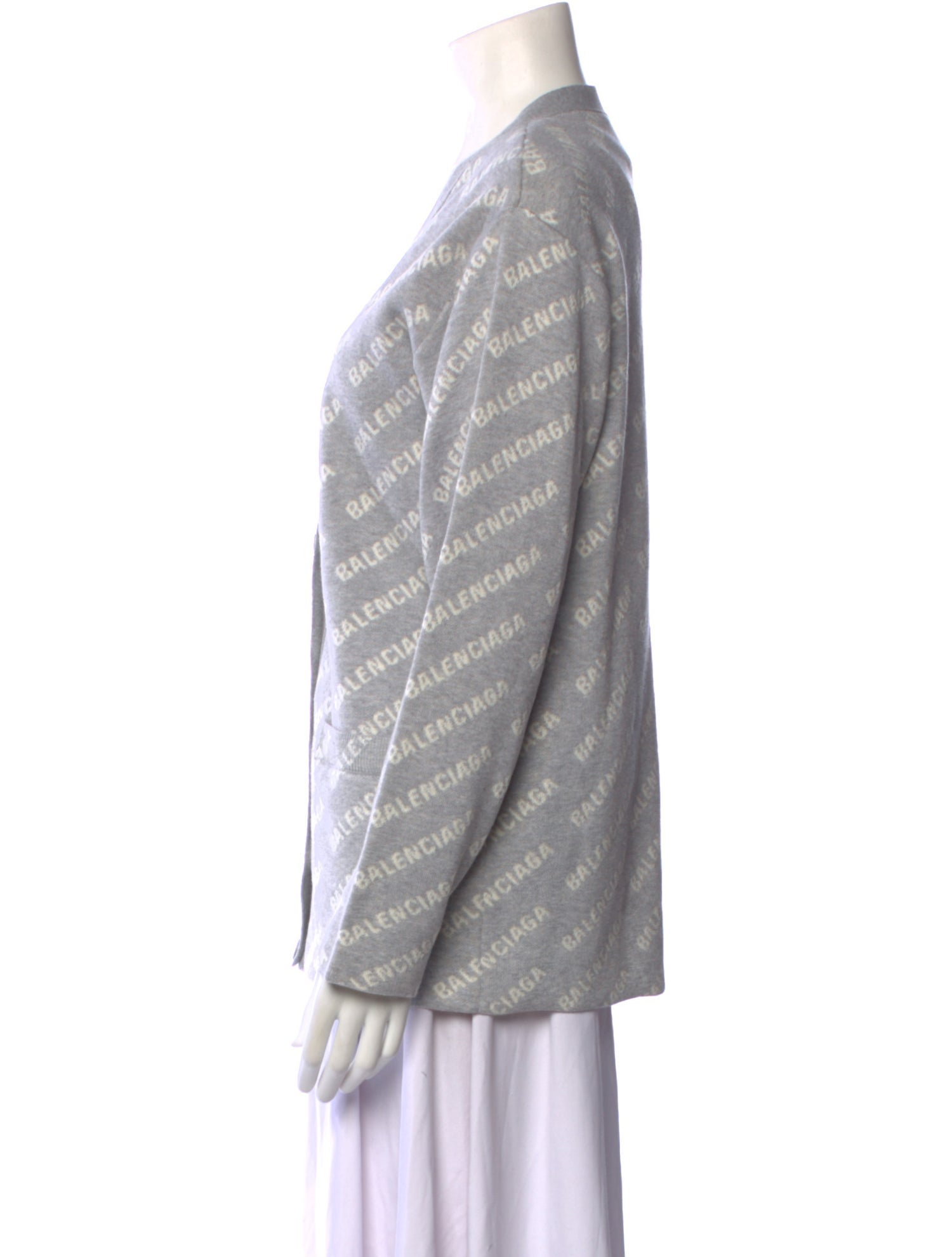 Balenciaga 2022 Printed Sweater w/ Tags